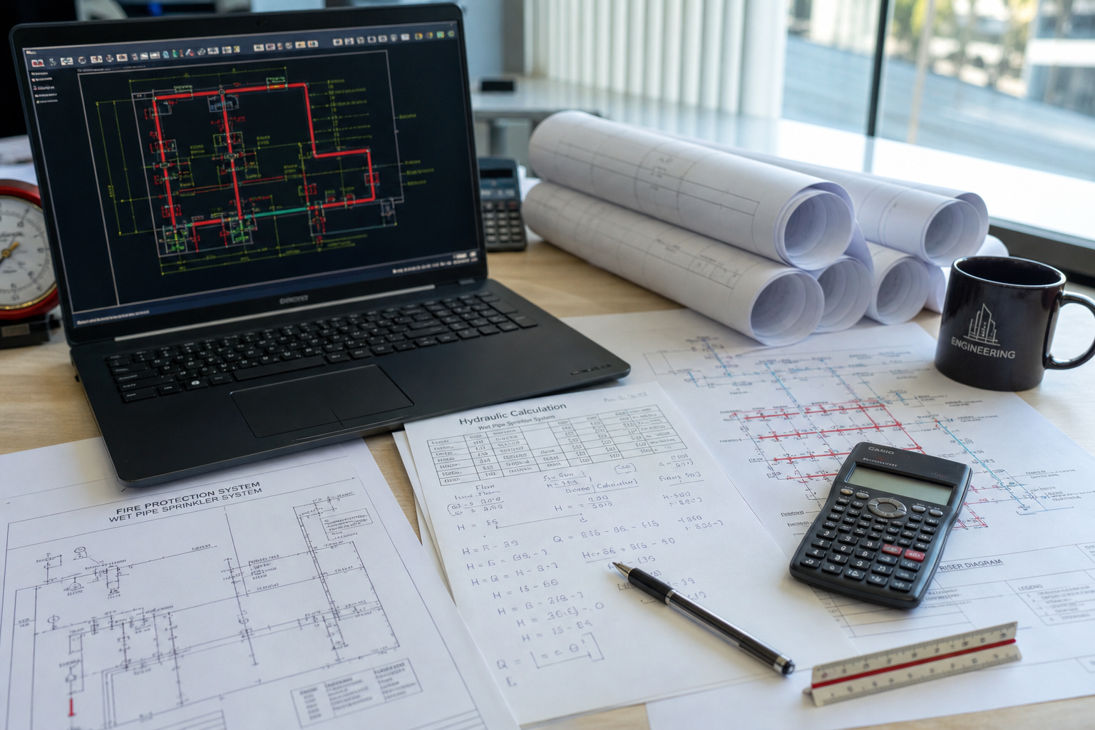 Fire protection system design and engineering